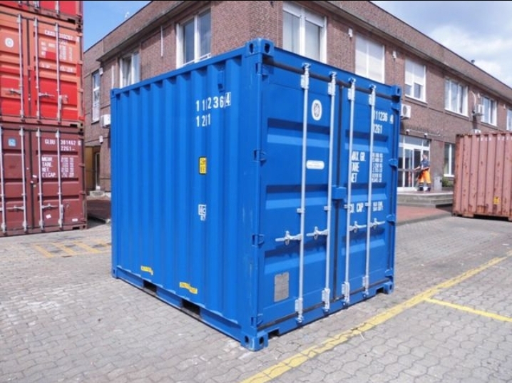 10-Fuß-Seecontainer RAL 5010 – Lagercontainer – Image 2