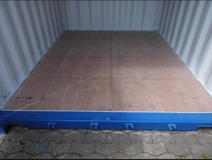 10-Fuß-Seecontainer RAL 5010 – Lagercontainer – Image 4