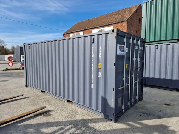 20′ ERSTVERKAUFS-CONTAINER RAL 7015 VERFÜGBAR AUF LAGER – Image 2