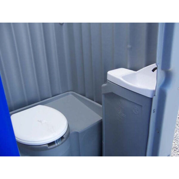 Neue Chemietoilette mit Anschlussventil und Waschbecken – Image 6