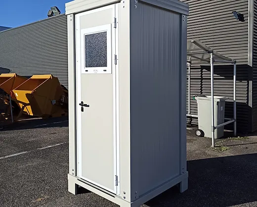 Salle de Bain Conteneur Compact S1 | WC Mobile Économique Petits Chantiers