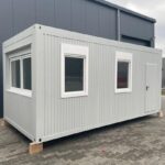 Bureau Container 20 Pieds 14 m² Climatisation Installation Électrique