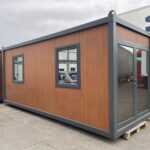 Container Bureau 6 Mètres Prestige Vitrages Miroirs et Double Porte