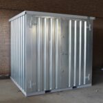 Conteneur de stockage 2 x 2 mètres – avec double porte – Image 2