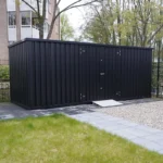 Container maritime 5 x 2 mètres – avec double porte grand coté – Image 2