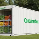 Conteneur Frigorifique Double Compartiment pour Fruits et Légumes