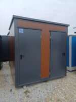 Conteneur Sanitaire Double 2 Cabines – WC et Douche – Salle de Bain Mobile Chantier – Image 2