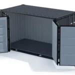 Container de stockage 15 pieds Open Side portes latérales