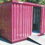 Conteneur extérieur de stockage pour produits dangereux ADR