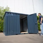 Container maritime 3 x 2 mètres – avec double porte grand côté – Image 2
